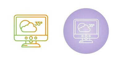 Weather Forecast Vector Icon