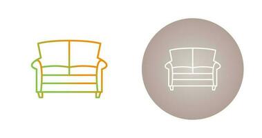 Double Sofa Vector Icon