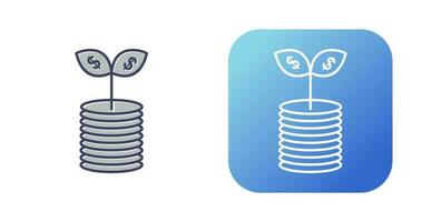 Money Growth Vector Icon