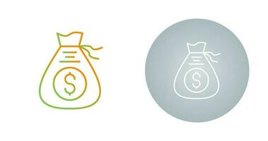 Money Bag Vector Icon