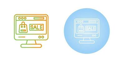 Online Sale Vector Icon