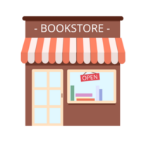 Shop Building illustration png