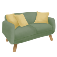 Sofa home furniture png