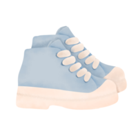 Cute Kid Shoes Illustration png