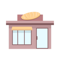 Shop Building illustration png