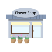 Shop Building illustration png