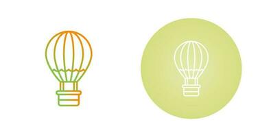 Hot Air Balloon Vector Icon