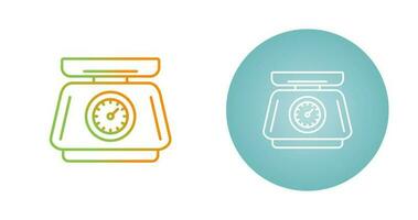 Weight Scale Vector Icon