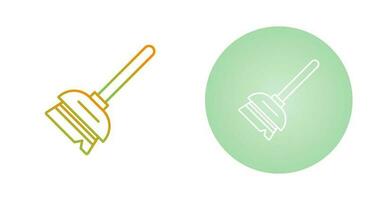 Broom Vector Icon