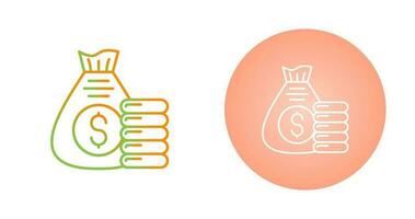 Money Bag Vector Icon