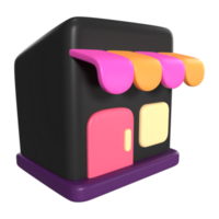 Online Shop 3D Illustration Icon