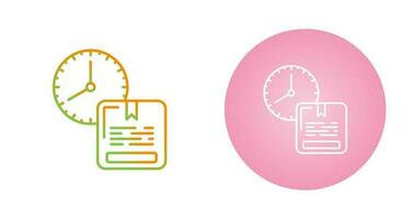 On Time Delivery Vector Icon