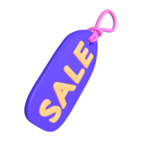 vente étiquette 3d illustration icône png