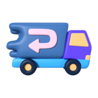 Return Policy 3D Illustration Icon png