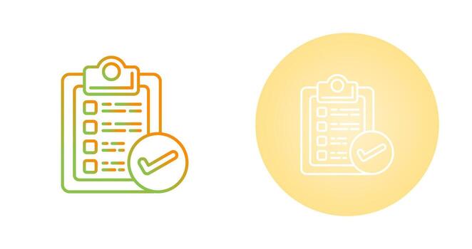 Evaluate Vector Icon