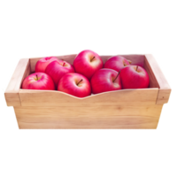 äpple låda png ai genererad