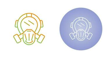 Gas Mask Vector Icon