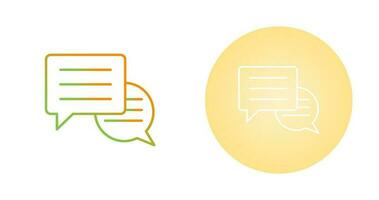 Conversation Vector Icon