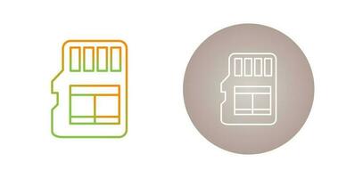 Memory Card Vector Icon