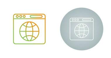 Browser Vector Icon