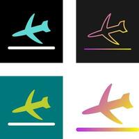 Flight Landing Vector Icon