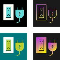 Plug and Socket Vector Icon