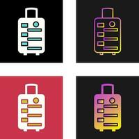 Luggage Bag Vector Icon