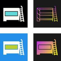 Bunk bed Vector Icon