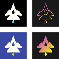 Fighter Jet Vector Icon