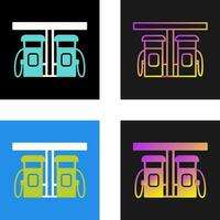 Petrol Station Vector Icon