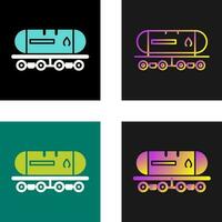 Tank Wagon Vector Icon