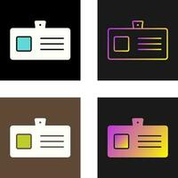 Identity Card Vector Icon