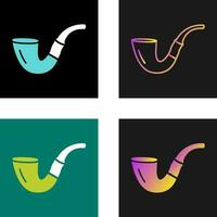 Cigar Pipe Vector Icon