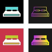 Double Bed Vector Icon