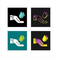 Save Water Vector Icon