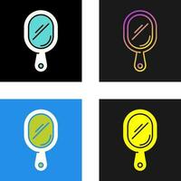 Hand Mirror Vector Icon