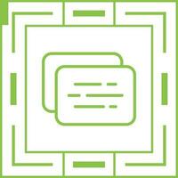 Document Insert Section Vector Icon