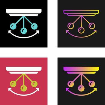 icono de vector de péndulo