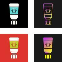 Sunscreen Vector Icon