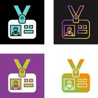 Id Card Vector Icon