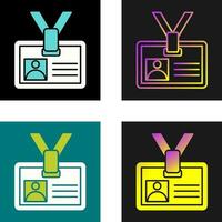 Id Card Vector Icon