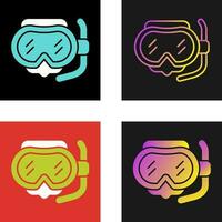 Diving Mask Vector Icon