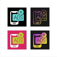 AD Block Vector Icon