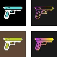 icono de vector de pistola