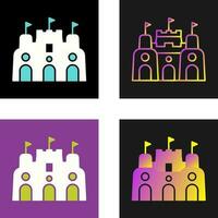 Sand Castle Vector Icon