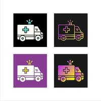 Ambulance Vector Icon