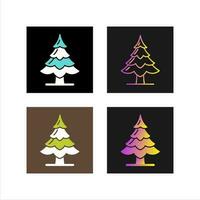 Pine Tree Vector Icon