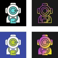 Diving Helmet Vector Icon