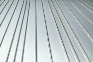 Steel texture. Rib. Metal profile. photo