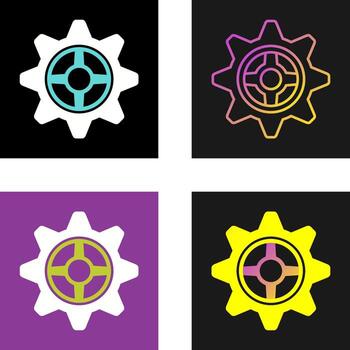 icono de vector de configuración